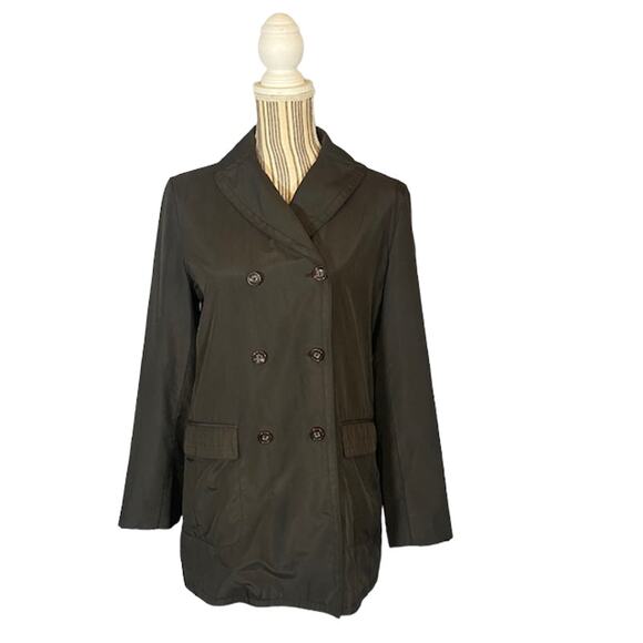 Banana Republic Brown Light Weight Button Front Jacket Women SZ S - Picture 1 of 8